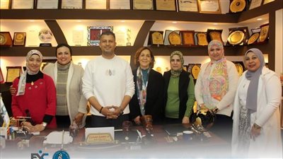 مجلس الشباب المصري يستقبل وفد الاتحاد العام للمرأة الفلسطينية لبحث التعاون المشترك