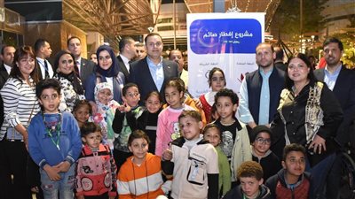 بالصور.. سفارة قطر بالقاهرة تقيم حفل افطار لأطفال مستشفى 57357