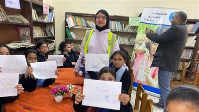 حملات توعية مكثفة وأنشطة تفاعلية لطلاب مدارس بلبيس 