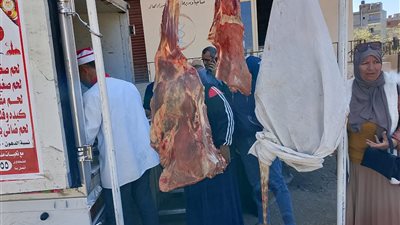  اليوم.. قافلة اللحوم المدعمة بمركز تمي الامديد