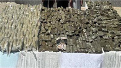 ضبط المتهمين بتصنيع المخدرات في بني سويف 