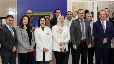 دعم مستشفى غرب النوبارية المركزي بأجهزة طبية حديثة 