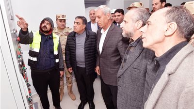 محافظ الدقهلية : بدء التشغيل لمحطة مياه الشرب برأس الخليج 