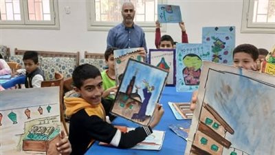 الشباب والرياضة بأسيوط تنظم مسابقة في الرسم للطلائع بمركز شباب البربا بصدفا