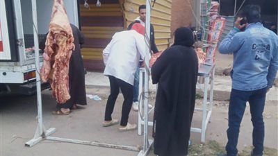   اليوم..  قافلة اللحوم المدعمة بمركز المنصورة 