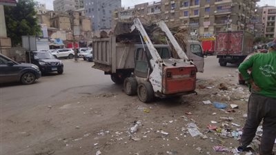 رفع 540 طن تراكمات قمامة بالمنصورة وطلخا