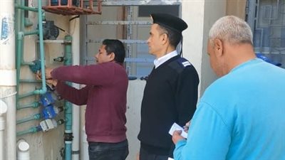 رئيس جهاز دمياط الجديدة: فصل ٦٦ وصلة مياه خلسة بالمدينة 