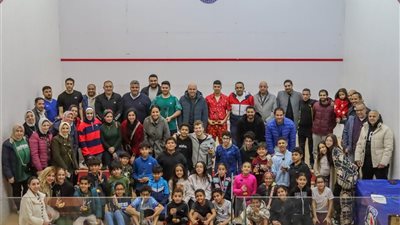 ختام الدورة الرمضانية الأولى للإسكواش بنادي سموحة 