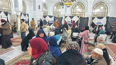 توقيع الكشف الطبي على 512 شخصا في قافلة طبية بشربين