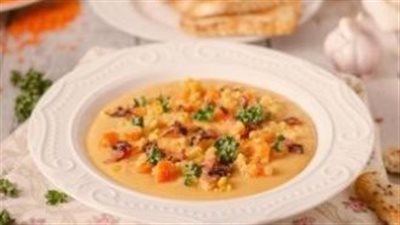 طريقة تحضير شوربة الخضار المكسيكية