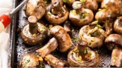  طريقة تحضير مشروم مشوي بالثوم والزبدة