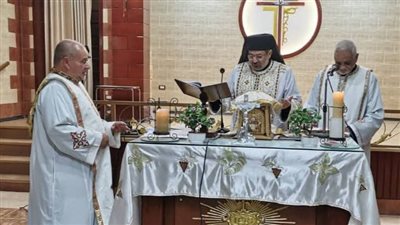 الأنبا توما حبيب يترأس القداس الإلهي وإحتفال عيد الأم