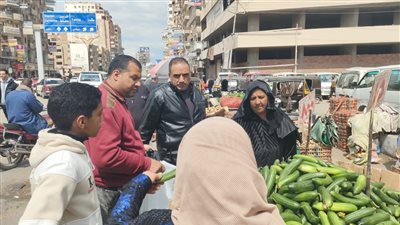 محافظ الدقهلية يتابع حملة لرفع الإشغالات بشوارع  طلخا