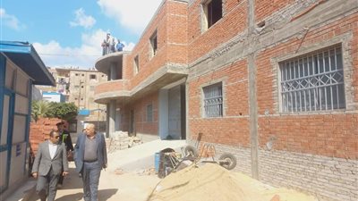 محافظ الدقهلية يتابع أعمال إنشاء وحدة مرور ميت غمر