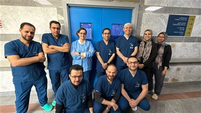 بث حي لجراحة دقيقة بالمنظار في مستشفي بدر بجامعة حلوان
