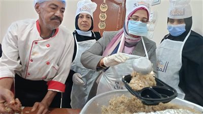 تجهيز  230 وجبة مبادرة 