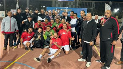 ختام فعاليات الدورة الرمضانية لوزارة الطيران المدني بفوز شركة هيئة الميناء الجوي بكأس البطولة