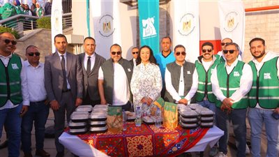 وزيرة التضامن الاجتماعي تتفقد حفل إفطار مؤسسة مصر الخير