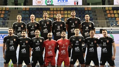 الأهلي يلتقي بتروجت في ثاني مباريات نهائي دوري الطائرة