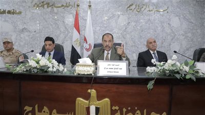 استعدادات سوهاج لاستقبال عيد الفطر على مائدة إجتماعات المجلس التنفيذي 