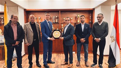 الاسماعيلي يستقبل رئيس اتحاد ألعاب القوى