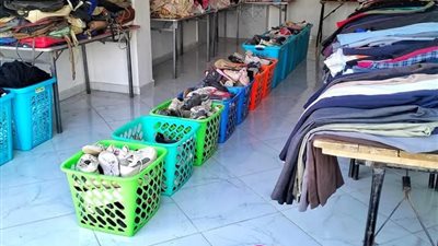 احتفالًا بعيد الفطر..تنظيم معرض لتوزيع الملابس مجانًا على 545 أسرة بالمنوفية 