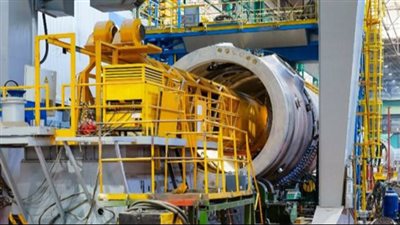 روساتوم تقوم بتجميع هيكل مفاعل وحدة الطاقة الأولى لمحطة الضبعة للطاقة النووية