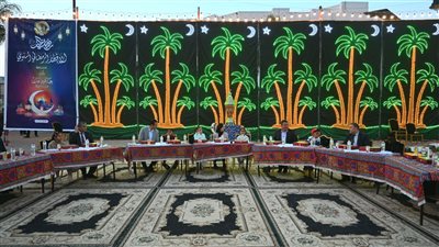 محافظ البحيرة تشارك 300 طفل يتيم إفطارً جماعيً 