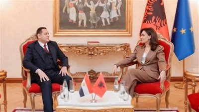 سفير مصر في تيرانا يلتقي برئيسة البرلمان الألباني