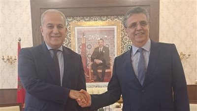 سفير مصر في الرباط يلتقي بوزير العدل المغربي