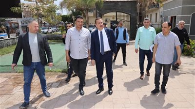 محافظ المنوفية يتفقد حدائق مصر و30 يونيه بشبين الكوم