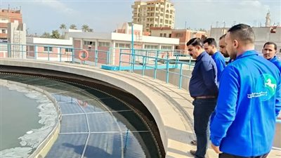 رئيس مياه الشرقية يتابع استعدادات محطات مياه الشرب خلال فترة إجازة العيد 