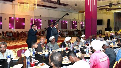  8 مشاركات لمحافظ قنا بحفلات إفطار الوحدات المحلية لمراكز المحافظة 