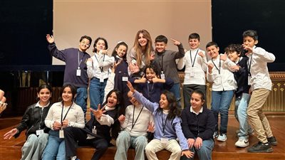 لقاء سويدان تدير ورشة تمثيل بالأكاديمية المصرية بروما