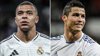 مبابي سعيد بمعادلة رقم كريستيانو رونالدو