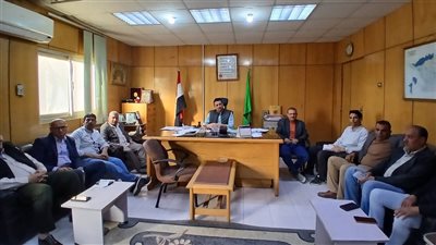 اجتماع تنسيقي بمركز طامية استعدادًا لاستقبال عيد الفطر المبارك