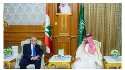 تفاصيل اجتماع ولي العهد السعودي ورئيس الوزراء اللبناني 