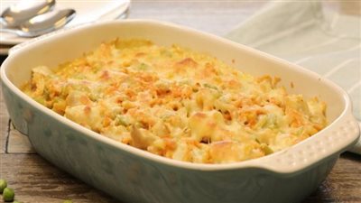 طريقة تحضير صينية الدجاج والبطاطس بالكريمة