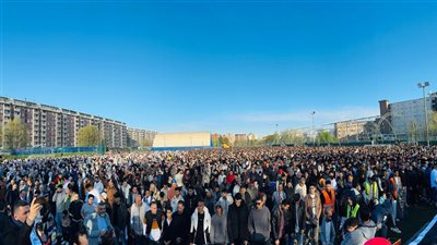 مؤسسة شباب في الخير تنظم صلاة عيد الفطر في ميلانو 