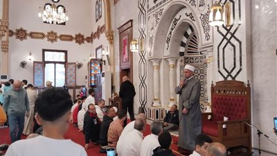 زهراء المعادي تحتفل بعيد الفطر والدريملي يدعو لمصر بالأمن والأمان 