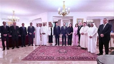 السفير المصري يقيم حفل عشاء في نيقوسيا على شرف رئيس قبرص