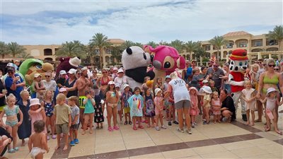 حفلات فنية للأطفال فى أول أيام عيد الفطر بفنادق الغردقة