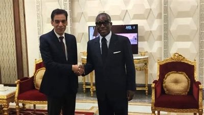 السفير المصري في مالابو يلتقي مع نائب رئيس جمهورية غينيا الاستوائية