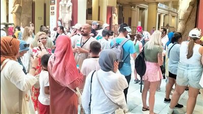 المتحف المصري يستقبل الزوار في ثاني أيام عيد الفطر 