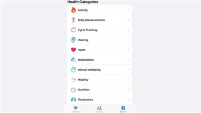 Apple تطور تطبيق Health بقدرات ذكاء اصطناعي متقدمة
