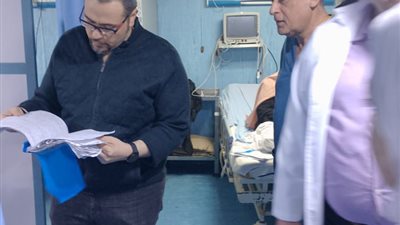 وكيل الطب العلاجى بالدقهلية يتابع الحالة انضباطية بـ