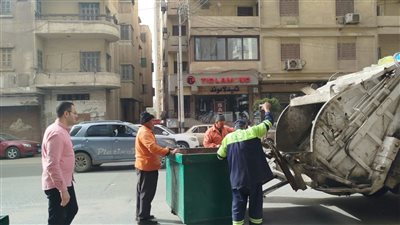 رفع 2100 طن تجمعات قمامة بمدينتي المنصورة وطلخا
