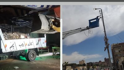 محافظ الإسماعيلية يوجه بتكثيف أعمال النظافة ورفع كفاءة أعمدة الإنارة 