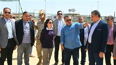 محافظ البحيرة تتابع الإستعدادات النهائية للتدريب 