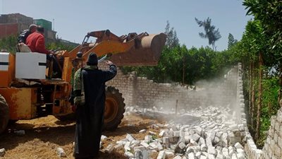 الدقهلية تتصدي لمخالفات البناء على الأرضى الزراعية